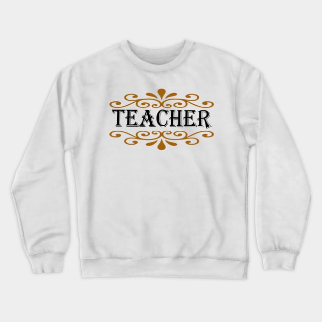 Teacher Creative Crewneck Sweatshirt by Shop Ovov